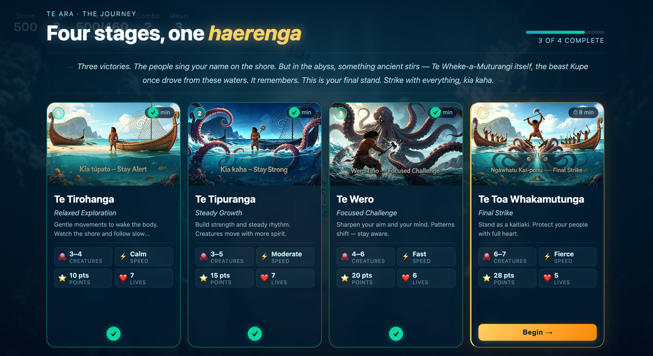 Rauawaawa Movement Game
